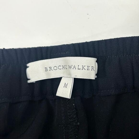 Brochu Walker Duke Pants Wide Leg Japanese Crepe Pleated Medium - Picture 7 of 7